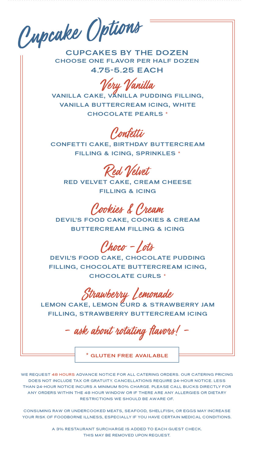 Catering Menu